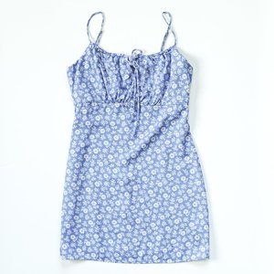 Reformation Abbott Dress - Remi Blue Floral